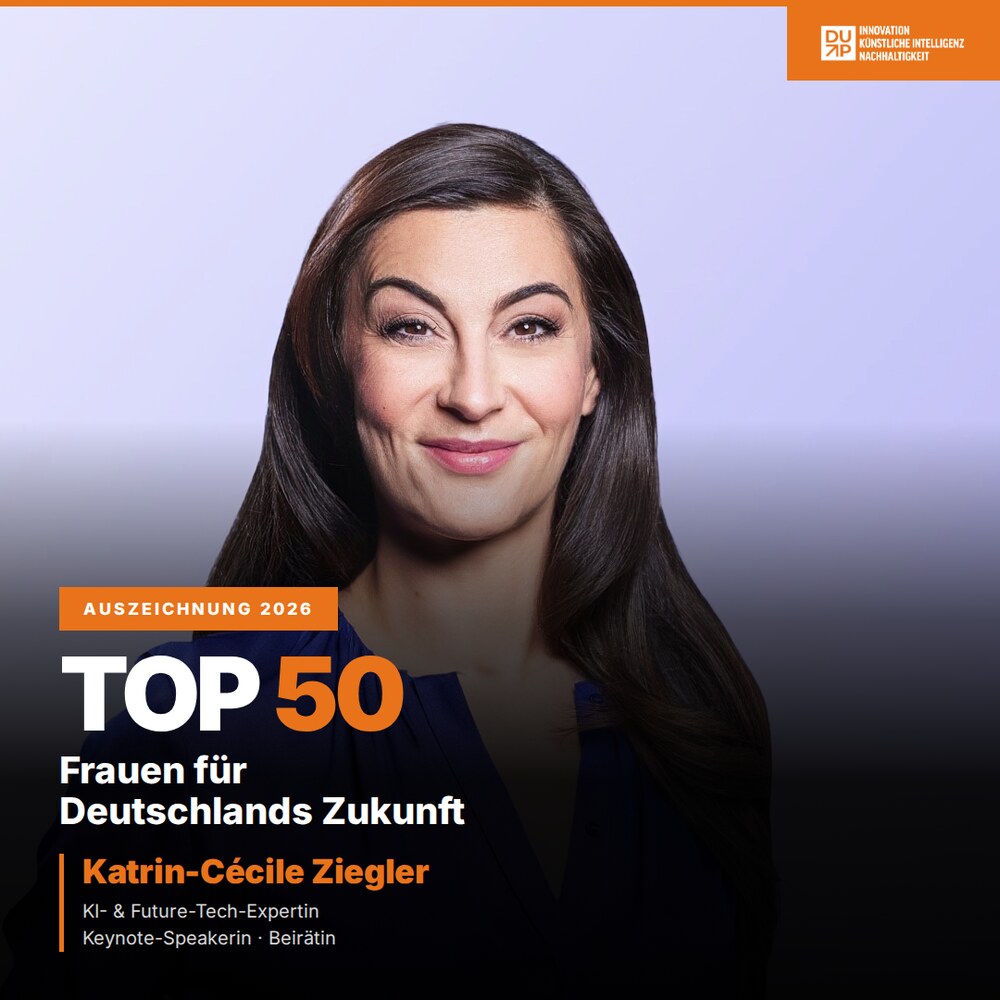 Top 50 Frauen für Deutschlands Zukunft, DUP 2026