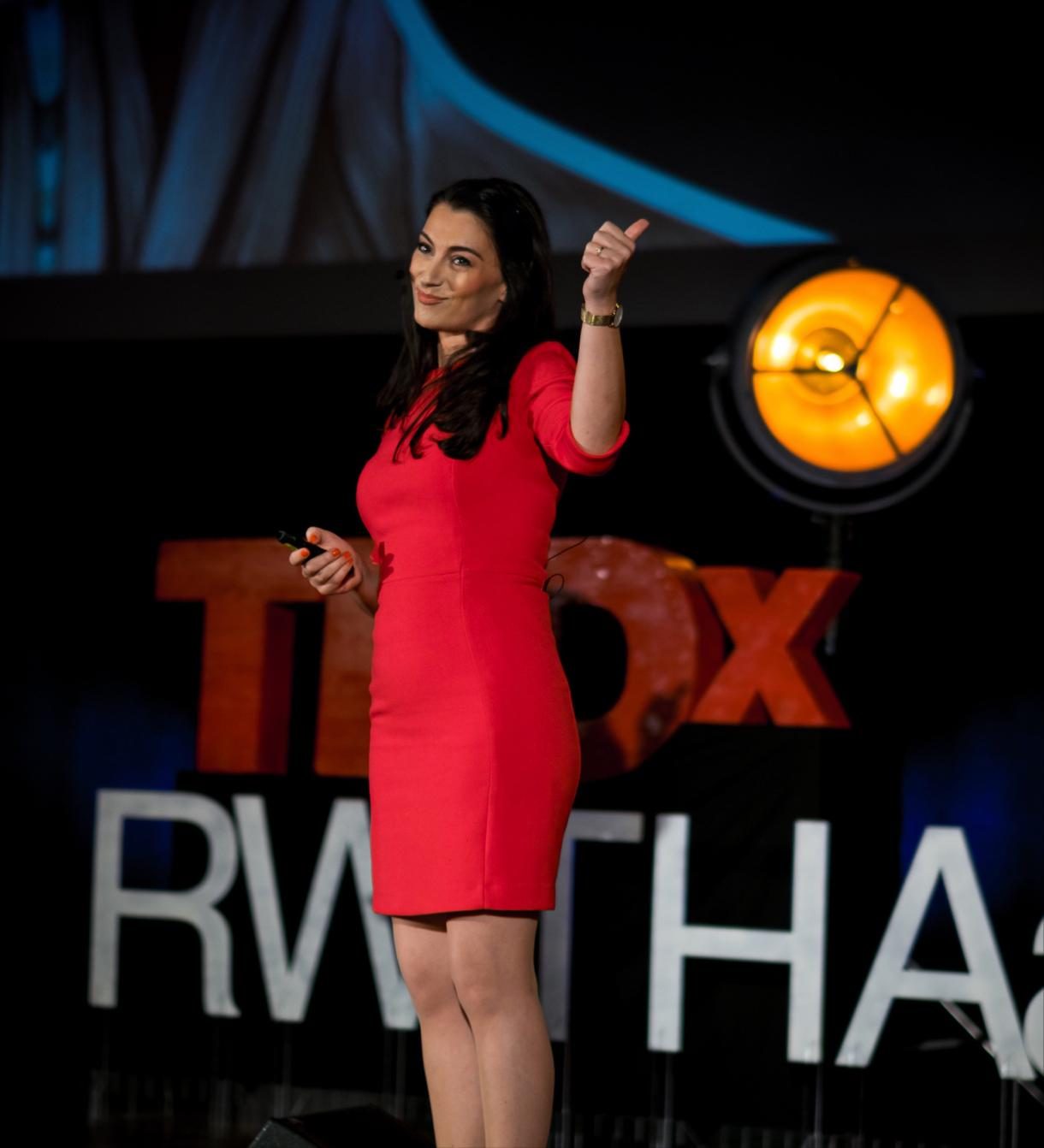Katrin-Cécile Ziegler, TEDx-Talk, RWTH Aachen