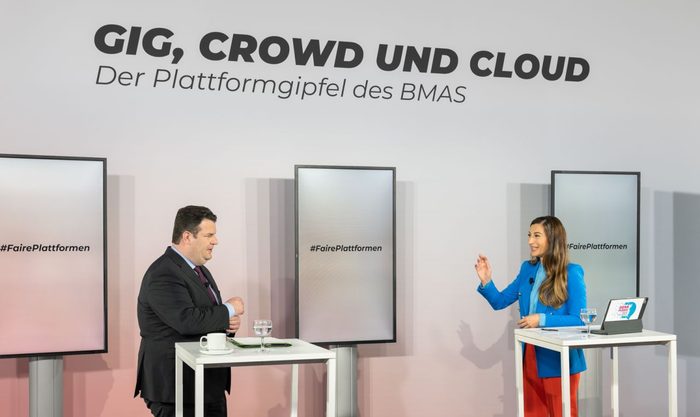 BMAS-Plattformgipfel mit Bundesminister Hubertus Heil