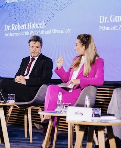 Panel mit Bundesminister Dr. Robert Habeck